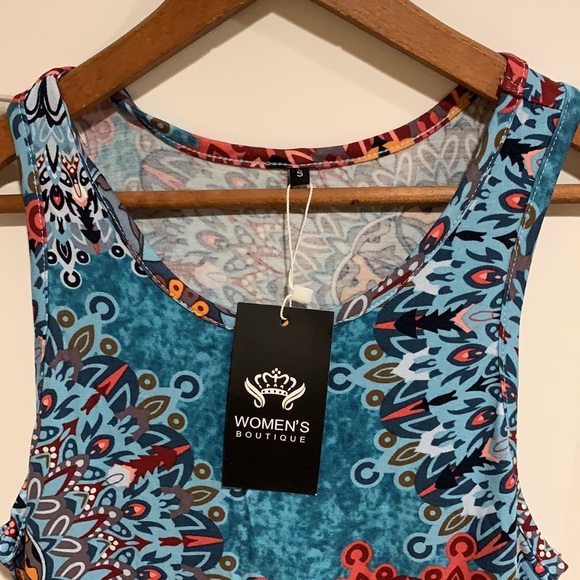 NWT Women's Bohemian Dress, Size Small - Picture 3 of 6